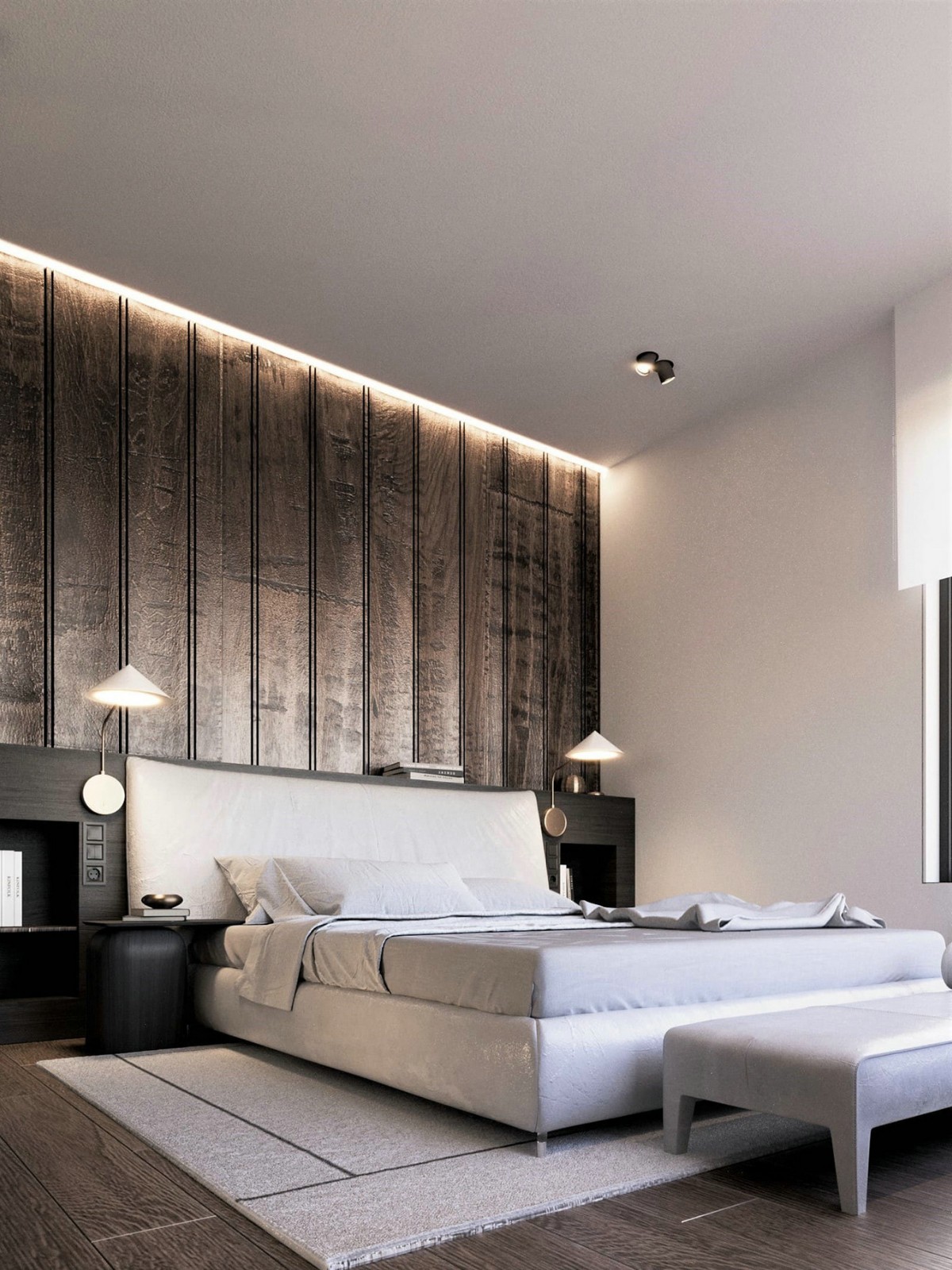 佛山装修公司北欧风格室内装修效果图-卧室 佛山装修公司北欧风格室内装修效果图-卧室