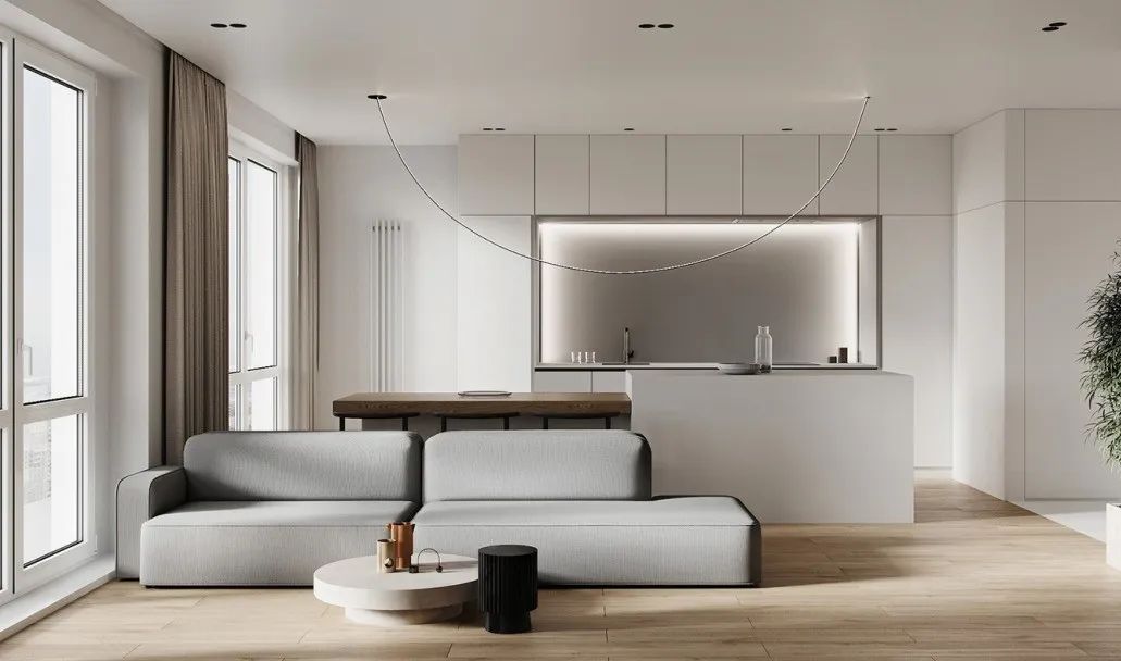 现代简约风格家装设计室内装修效果图-客厅 现代简约风格家装设计室内装修效果图-客厅