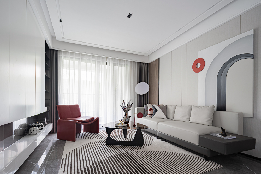 现代前卫风格室内设计家装案例-客厅 现代前卫风格室内设计家装案例-客厅