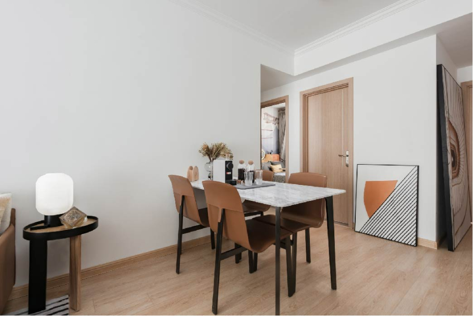 现代简约风格室内家装案例效果图-餐厅