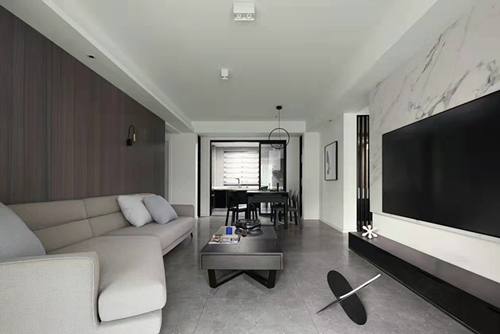深圳坪山101-200平米现代简约风格信达金尊府室内装修设计案例
